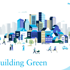 Cover of Building Green report by IFC