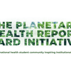 The Planetary Health Report Card Initiative: An international health student community inspiring institutional change.