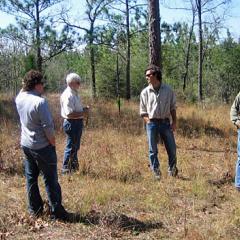 C. Josh Donlan and Todd Garter in the field