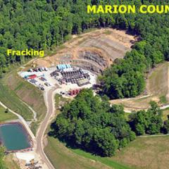 Fracking site in West Virginia