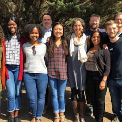 Executive Director Lissa Widoff with 2018 California Fellows