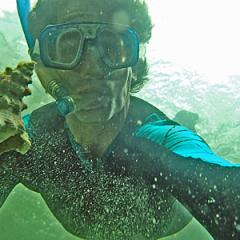 Rafe Sagarin underwater selfie 