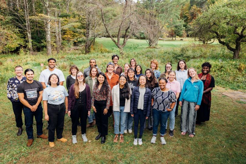 A group photo of the 2024 Switzer Fellows.