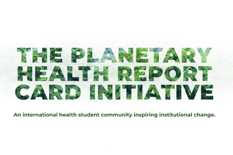 The Planetary Health Report Card Initiative: An international health student community inspiring institutional change.