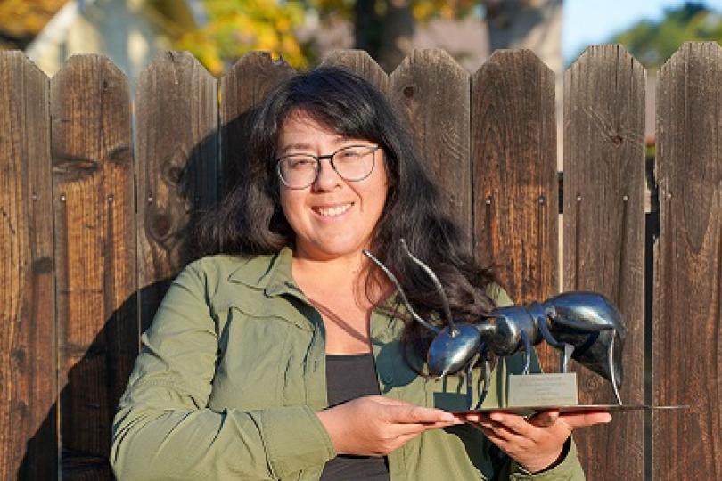 Fraga Wins Award for Outstanding Science to Save Native Plants