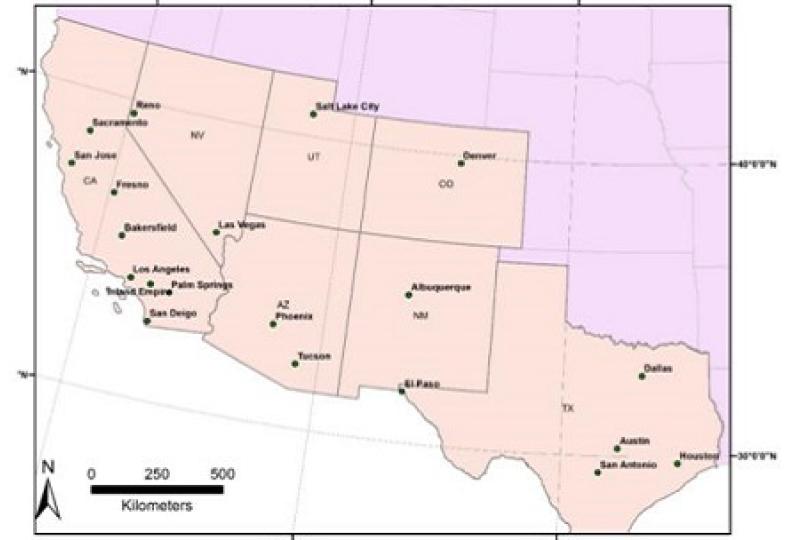 Wheeler co-authors study on unequal burden of rising temperatures in Southwestern cities